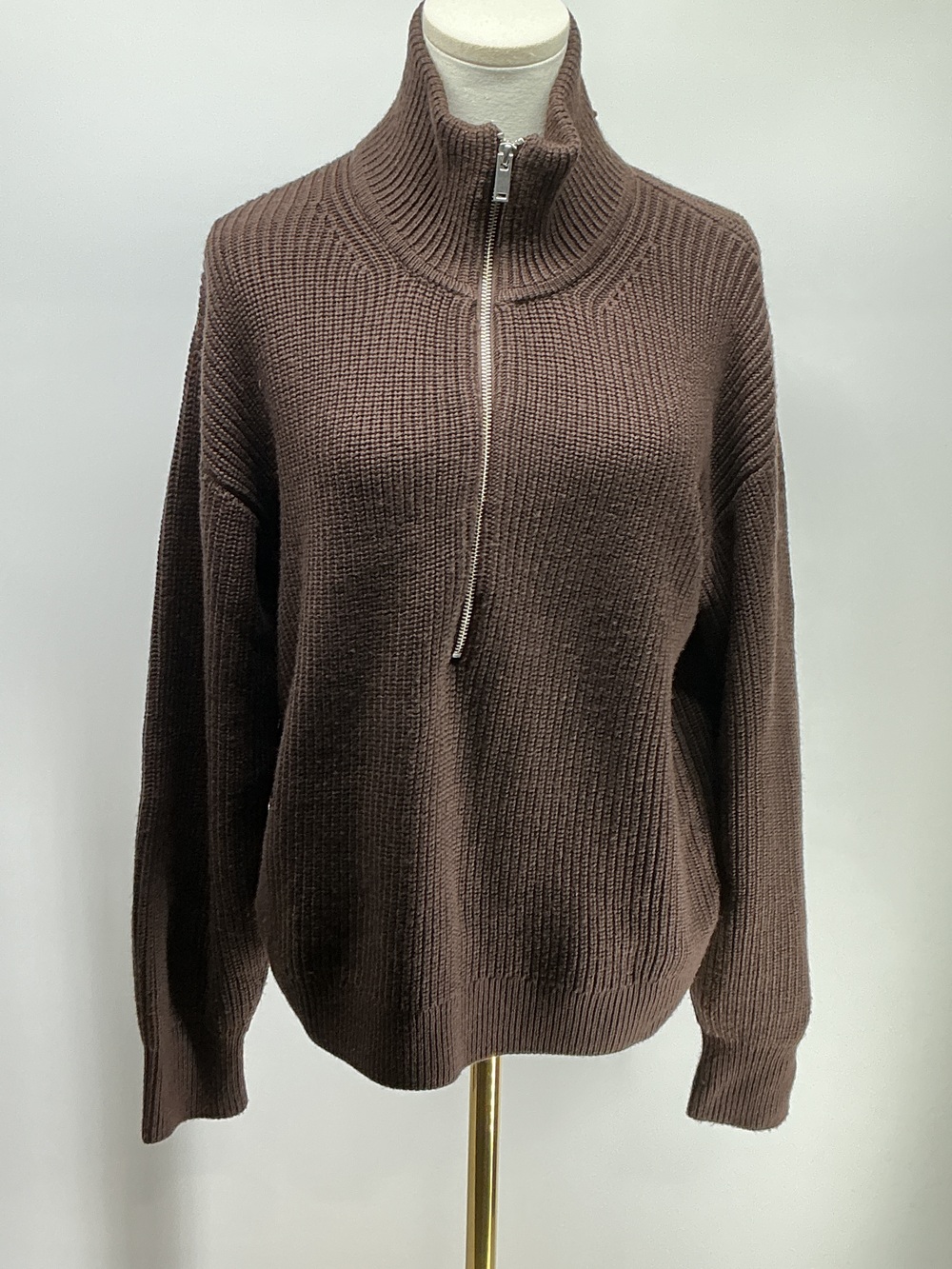 Australian Merino Wool Half Zip Sweater